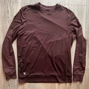 Vuori Ponto Performance Crew (Chestnut Heather)